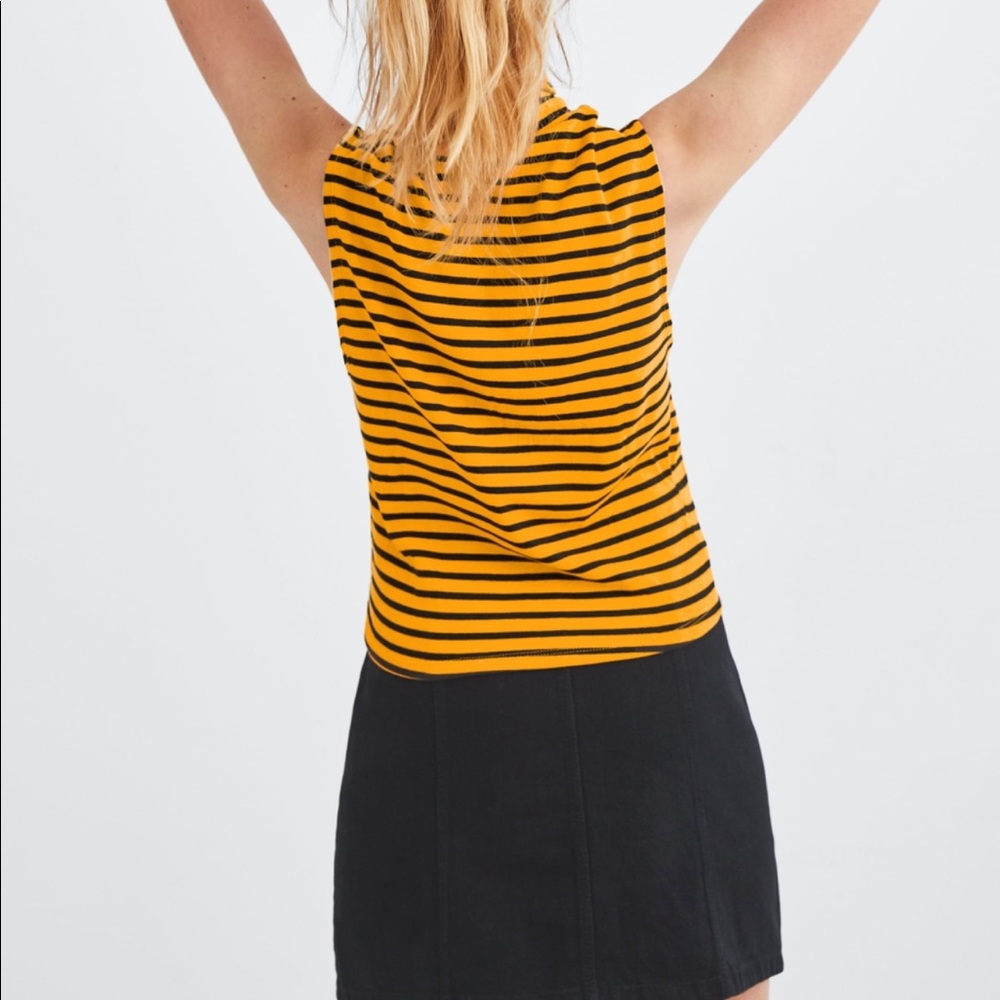 ZARA Ribbed Tank Top - Picture 3 of 6